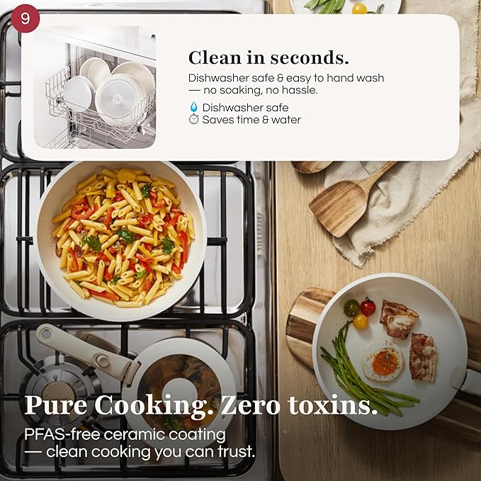 GOURMETIFIC® Pots and Pans Cookware Set - Image 6
