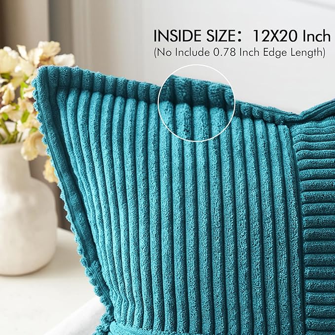 MIULEE Decorative Lumbar Throw Pillow Covers - Image 2