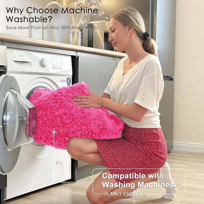 OLANLY 5x8 Machine Washable Large Area Rugs - Image 2