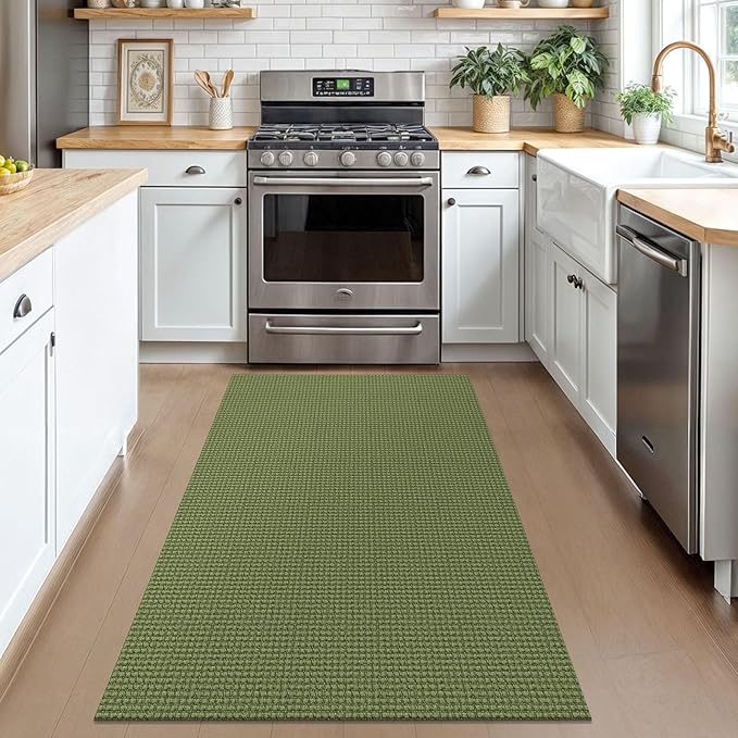 KOZYFLY Rugs for Entryway 3x5 ft Washable Area Rug Non Slip Rubber Backed Entry - Image 2