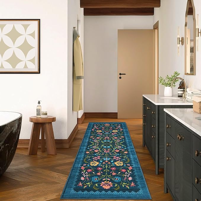 GarveeHome Floral Rug 2x6 Runners - Image 3
