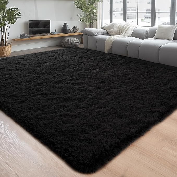 Chicrug Soft Area Rugs for Bedroom Living Room Plush Fluffy Rug 4x6 Feet by ChicrugHomeDecor