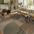 Lahome Enfys Modern Rainbow Outdoor Easy Jute Rug, Area Rugs 9x12 Living Room by Lahome