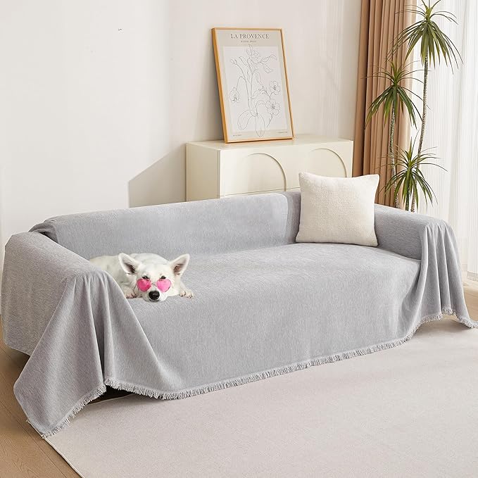 MYSKY HOME Sofa Cover for Dogs Washable for Sofa Boho Couch Cover Cover for by MYSKYHOME