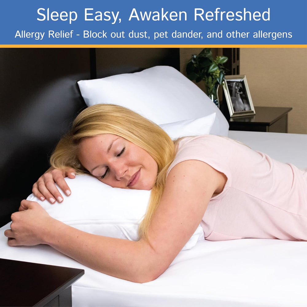 Futon Full Mattress Protector (54" x 75") Waterproof Zippered Encas...