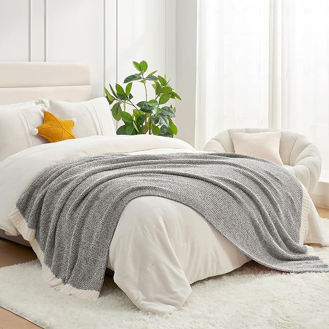Snuggle Sac Queen Size Bedding Blankets, Super Soft Warm Oversized Blankets - Image 7