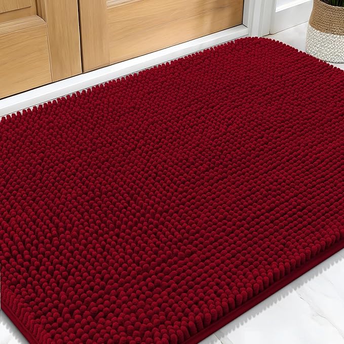 OLANLY Dog Door Mat for Muddy Paws 30x20, Absorbs Moisture and Dirt, Absorbent by OLANLY