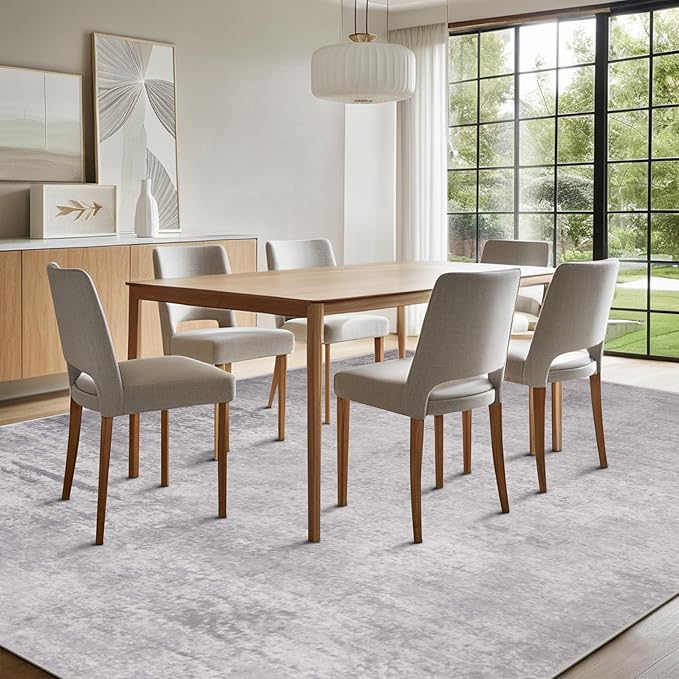 Washable Rugs 8x10 Area Rugs for Living Room, Modern Abstract Rugs for Bedroom - Image 9