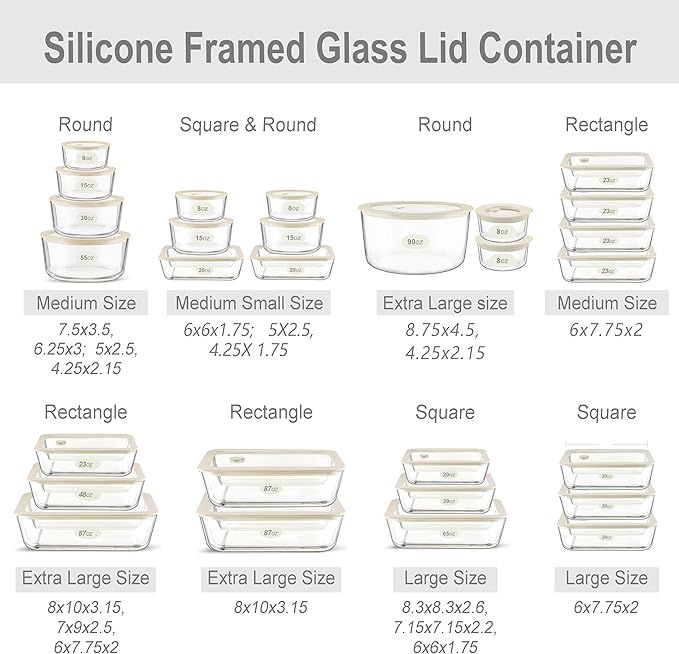 Urban Green Glass Food Container Set - Image 3