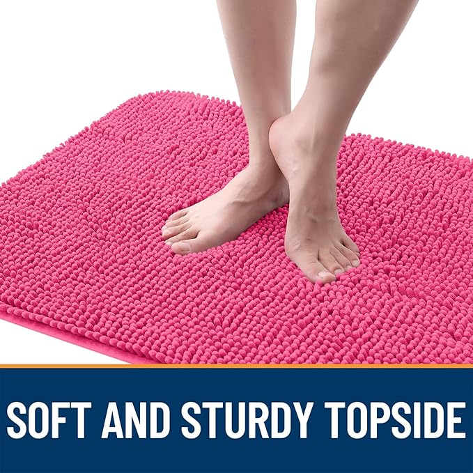 OLANLY Dog Door Mat for Muddy Paws 47x24, Absorbs Moisture and Dirt, Absorbent - Image 4