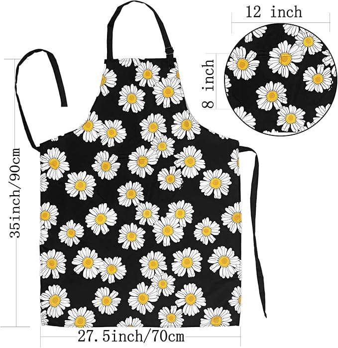 Adjustable Waterproof Apron Bib Apron - Image 7