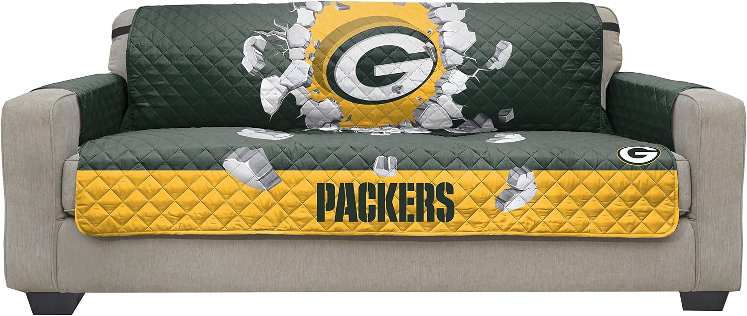 Pegasus Sports NBA Microfiber Furniture Protector Cover with Elastic Straps