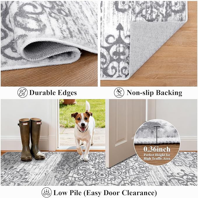 HEBE Washable Area Rug - Image 3