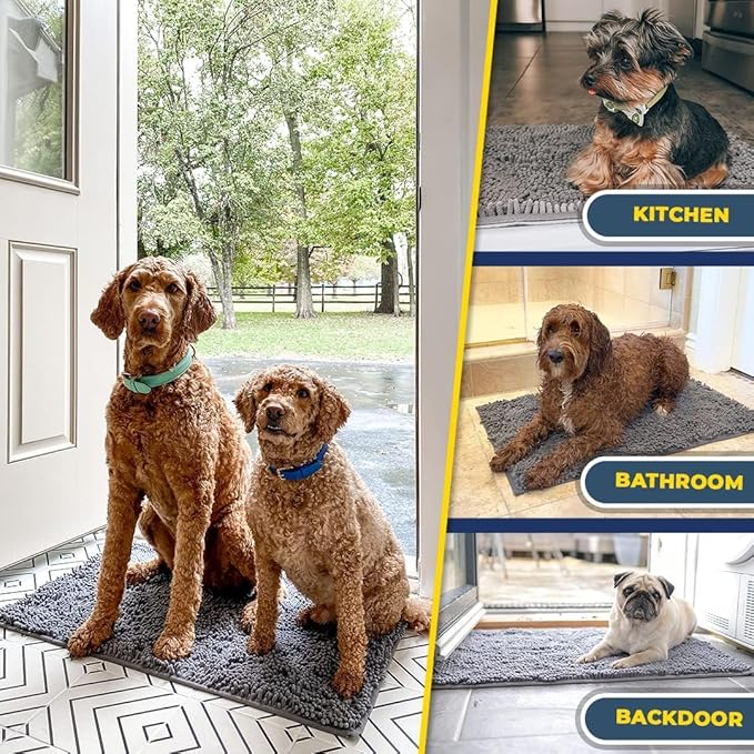 Muddy Mat® | Super Absorbent Door Mat Indoor, Microfiber Quick Dry Chenille - Image 7