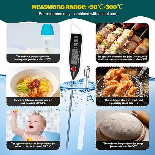 Copkim 6 Set Waterproof Food Thermometer - Image 5