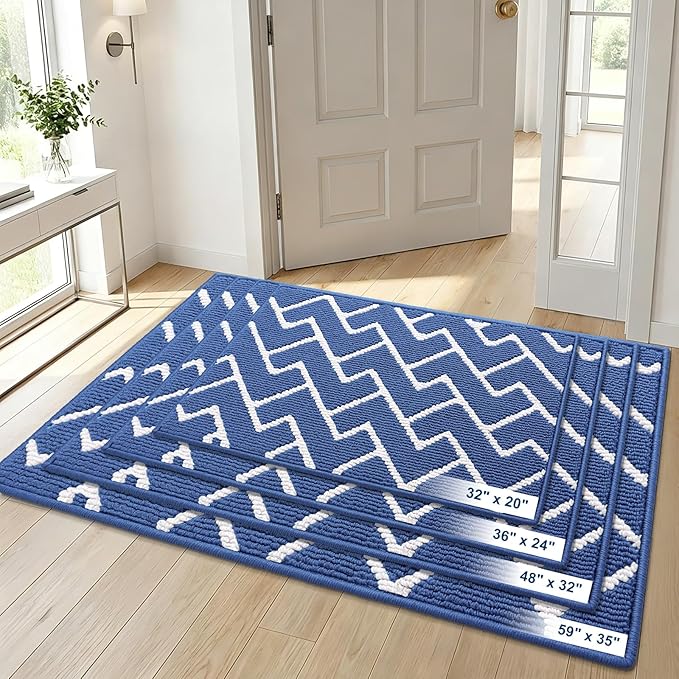 OLANLY Front Door Mat, Non-Slip Rubber Backing, Dirt Resistant and Absorbent - Image 9