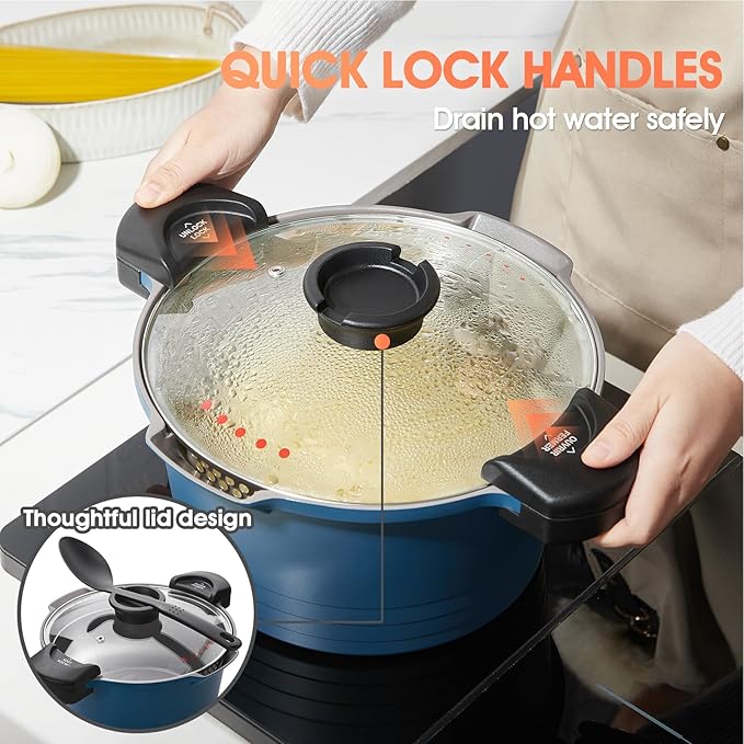 ACTIV CUISINE 8.5qt Pasta Pot