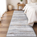 3x6 Washable Runner Rug for Family: Easy-to-Clean Runners for Hallway Entryway by WIEVEDENS