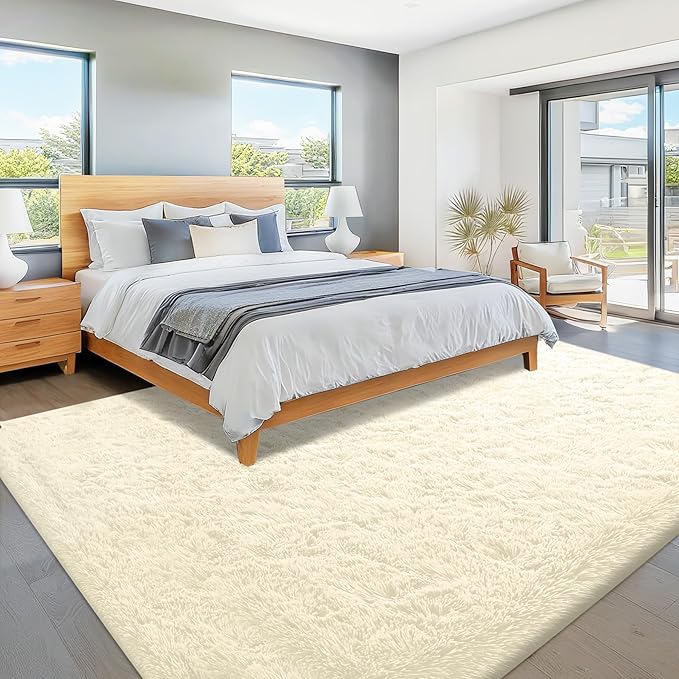 6x9 Area Rug for Living Room: Fluffy Shag Soft Washable Rugs Large Fuzzy Plush - Image 6