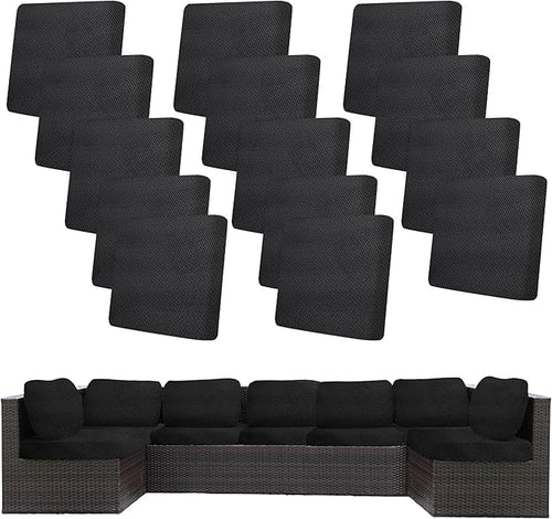 14Pcs Stretch Patio Cushion Covers, Outdoor Couch Covers Replacement, Outdoor by BIETYONE