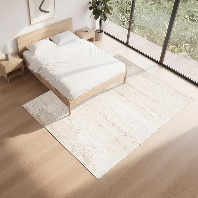 Washable Rugs 8x10 Area Rugs for Living Room- Modern Abstract Rugs for Bedroom - Image 8