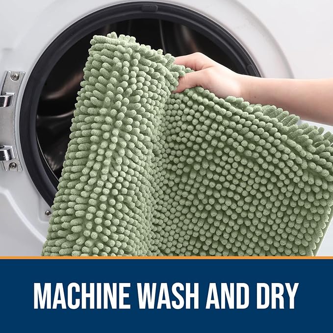 OLANLY Dog Door Mat for Muddy Paws 54x24, Absorbs Moisture and Dirt, Absorbent - Image 5