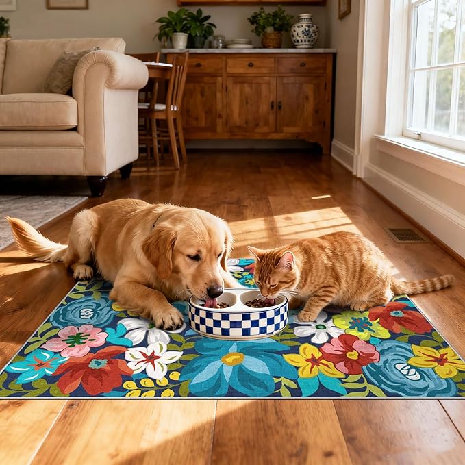 Floral Outdoor Rug - Image 5