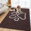 Smiry Dog Door Mat for Muddy Paws, Absorbent Dirt Trapper Non Slip Quick Dry by Smiry