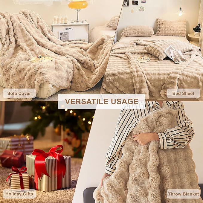 HANDONTIME Plush Sofa Slipcovers Washable Couch Cover - Image 5