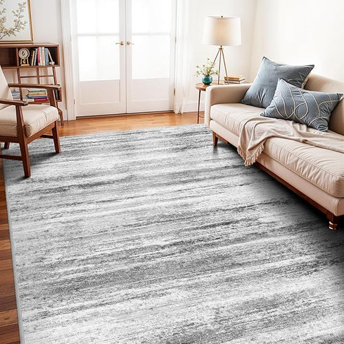 6x9 Area Rug for Living Room: Non-Slip Washable Rugs for Dining Room Bedroom by WIEVEDENS