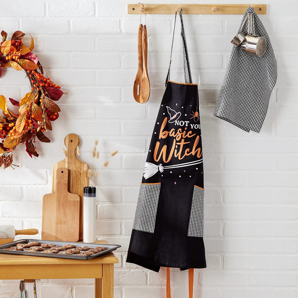 DII Happy Halloween Collection, Halloween Apron, One Size