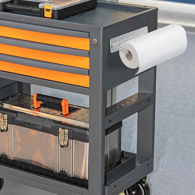 Magnetic Paper Towel Holder, Stainless Steel Paper Towel Holder 12” x 3” - Image 5