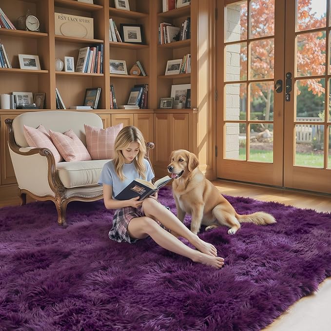 3x5 Rug, Bedside Preppy Dorm Area Rug, College Essentials Small Carpets - Image 3