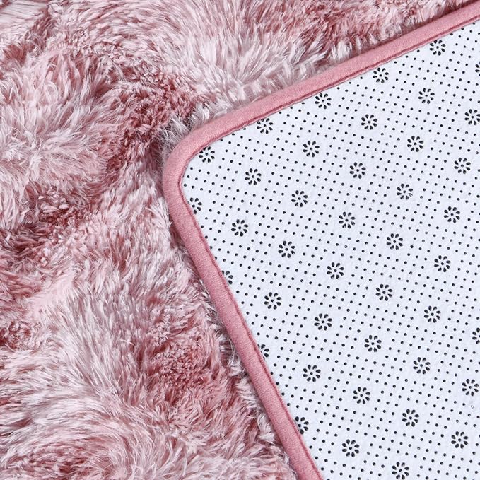 Deerhoo Large Shag Area Rugs 6 x 9, Tie-Dyed Plush Fuzzy Rugs - Image 6