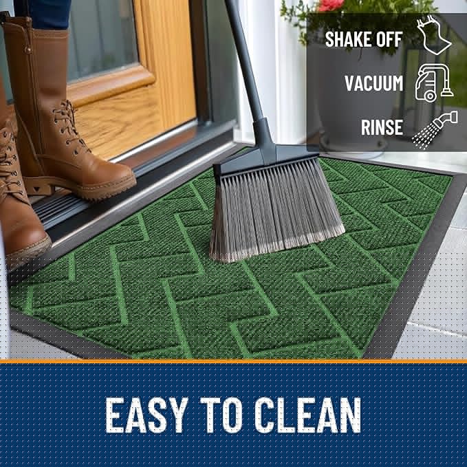 OLANLY Front Door Mat Indoor Outdoor Entrance, Waterproof All-Season, - Image 6
