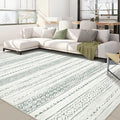Nakagishi Green Rug Living Room Rugs: 8x10 Washable Boho Large Neutral Soft by NakagishiAreaRug