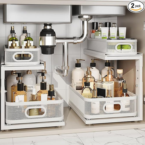 2 Pack Under Sink Organizer by Corbyles