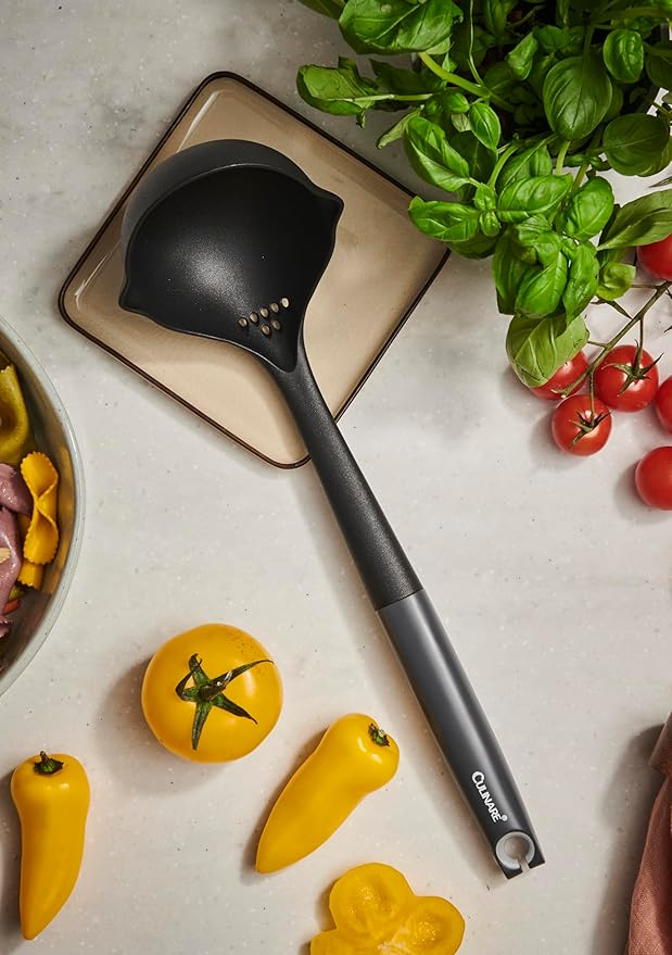Culinare Soup Ladle with Dual Pouring Spouts & Herb Stripper – Heat-Resistant - Image 14