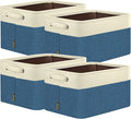 BALEINE 4 Pack Fabric Closet Storage Bins by BALEINE