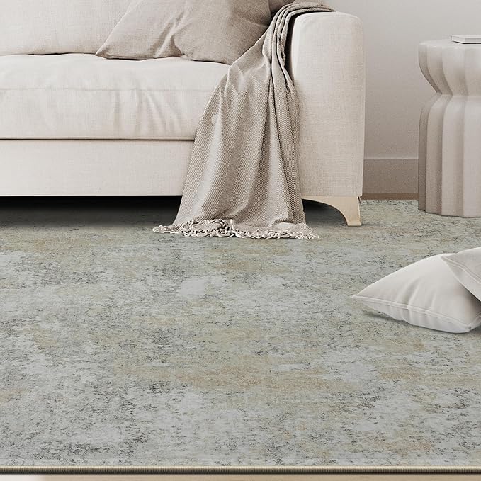 5x8 Area Rugs for Living Room Rug Washable: Abstract Rug for Dining Room - Image 9
