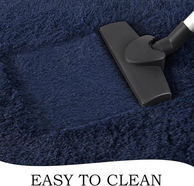 Chicrug Soft Runner Rug for Bedroom Living Room Plush Fluffy Rug 2x6 Feet - Image 7