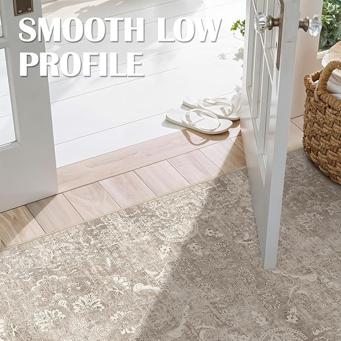 4x10 Washable Hallway Runner Rug - Image 7