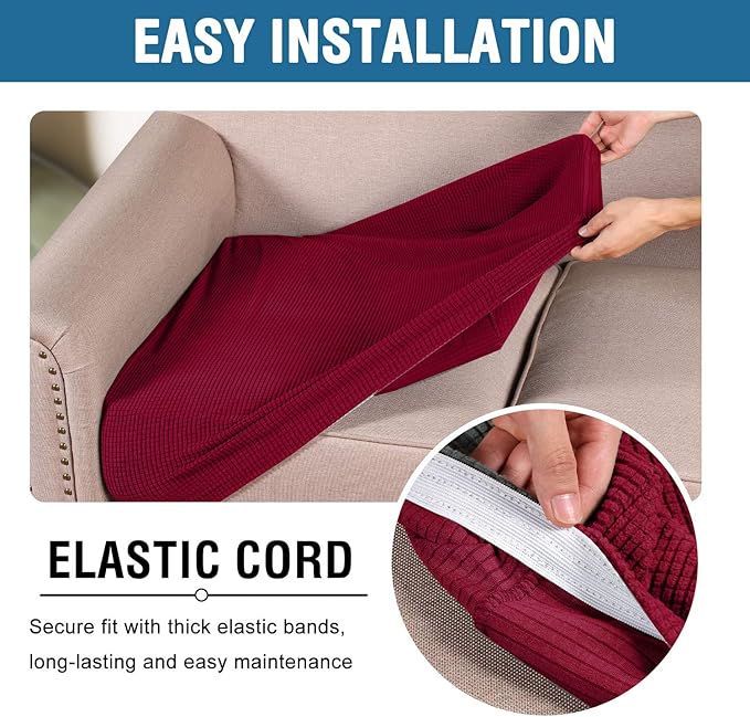 H.VERSAILTEX Super Stretch Stylish Cushions Covers/Furniture Cover Spandex - Image 5