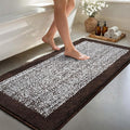 60x24 Long Bathroom Rugs Washable Non Slip, Soft Absorbent Quick Dry Mats by Unknown