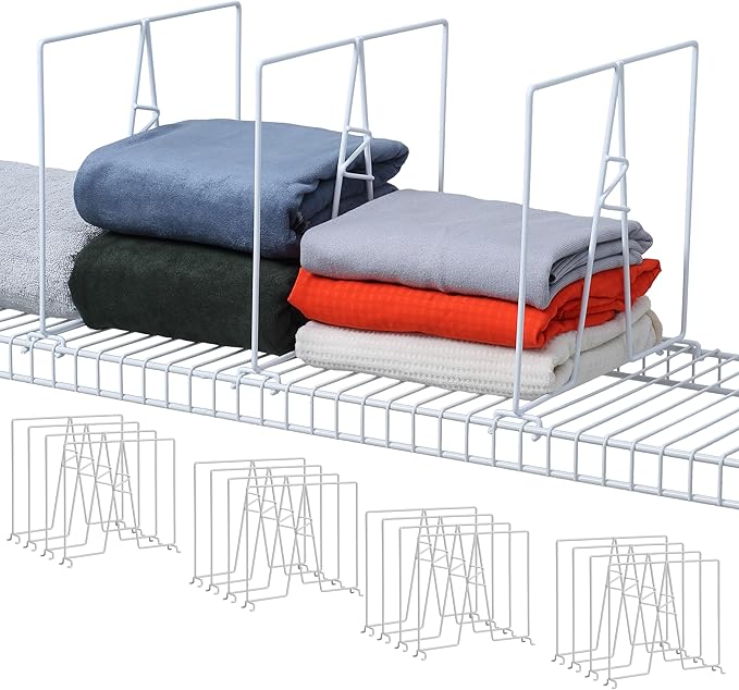 Wire Shelf Dividers by Unknown