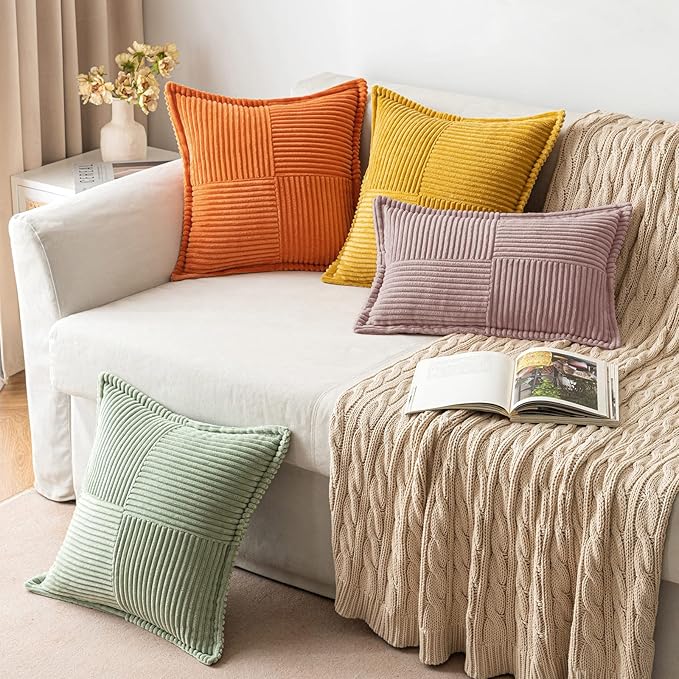 MIULEE Spring Decorative Lumbar Throw Pillow Covers - Image 4