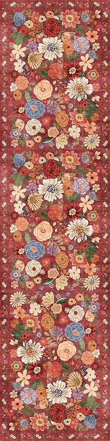 Rug for Hallways Kitchen Rug 3x7, Non Slip Washable Rugs - Image 2