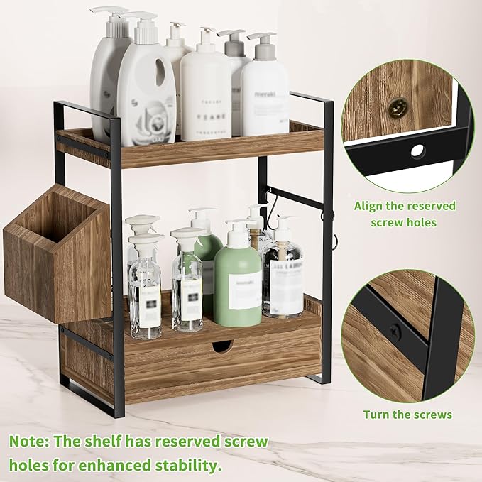 2-Tier Bathroom Counter Organizer - Image 5