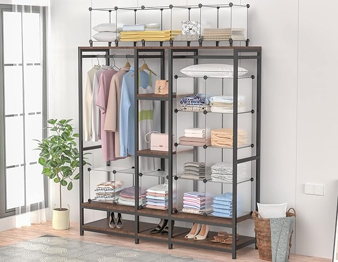 Closet Organizer, 12-cube Closet Organizers and Storage, Portable Cube Storage - Image 8