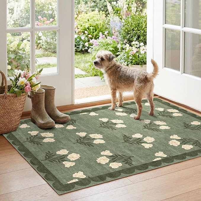 Floral Outdoor Rug
